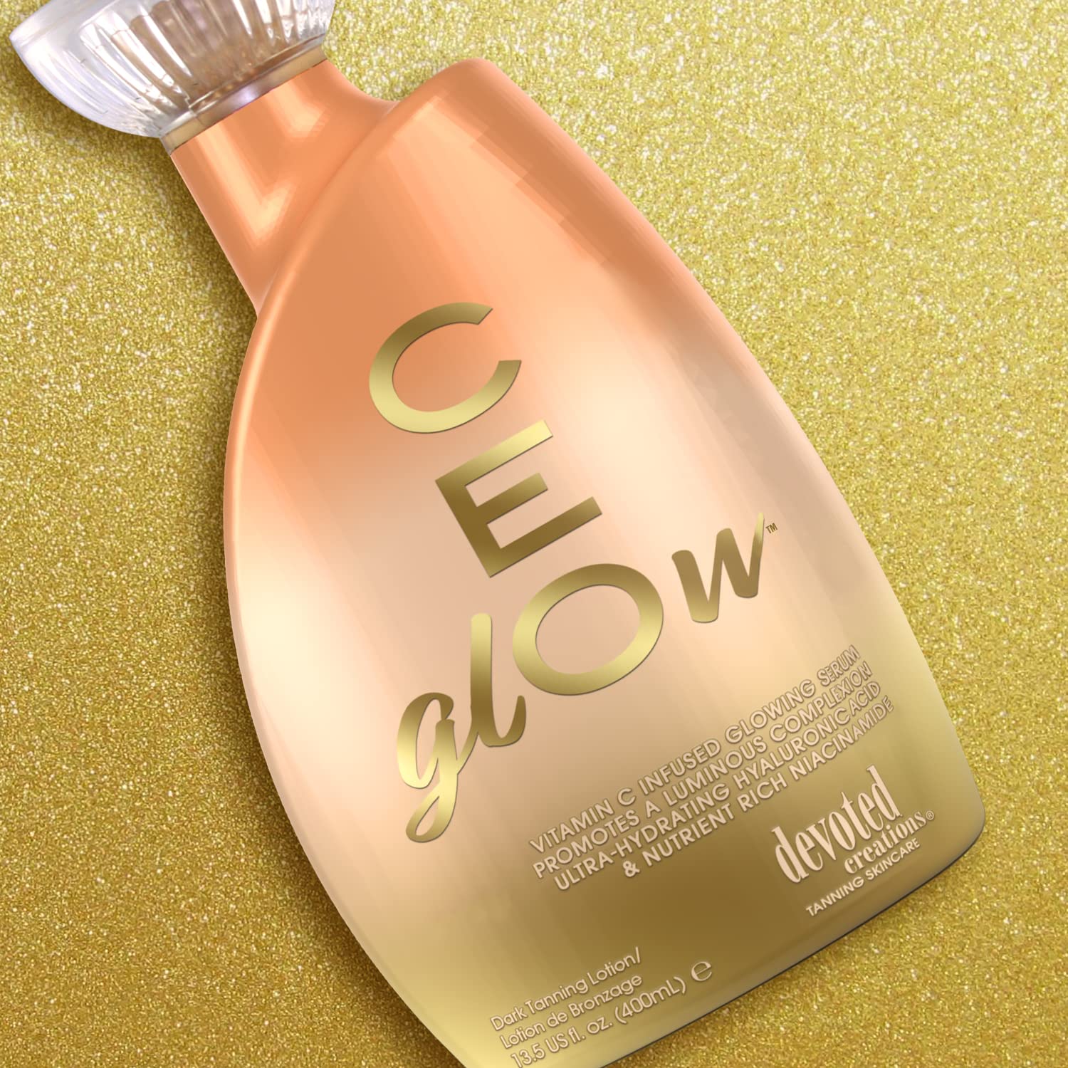 Tattoo color protection feature of CEglOw for lasting artwork during tanning