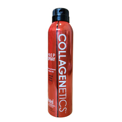 Devoted Creations Collagenetics Prep Spray bottle preps skin before Red Light Therapy.