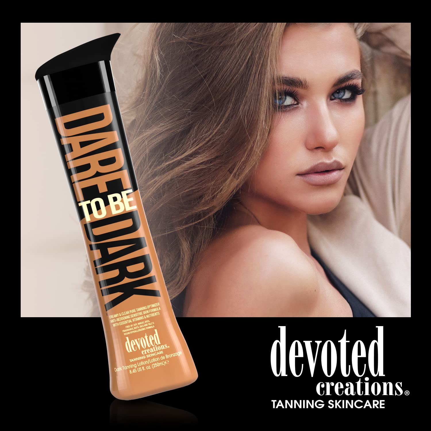 Devoted Creations texture on skin for smooth, even application.