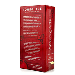 Dew Of The Gods Pomeglaze night application scene showcases retinol benefits.