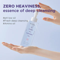 Dewytree Hi Amino All Cleansing Oil texture massage to refine skin