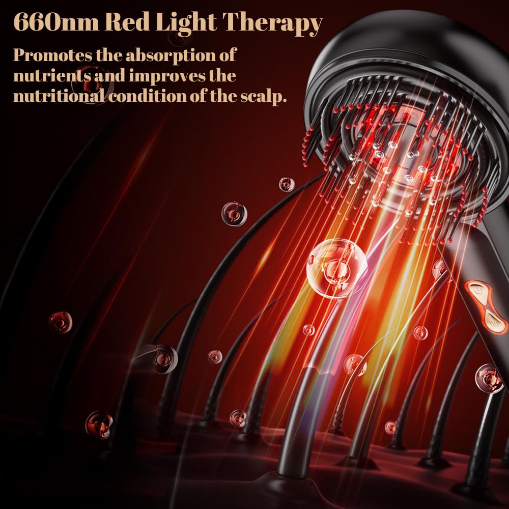 Dexmary multi-color lights promote relaxation and scalp circulation