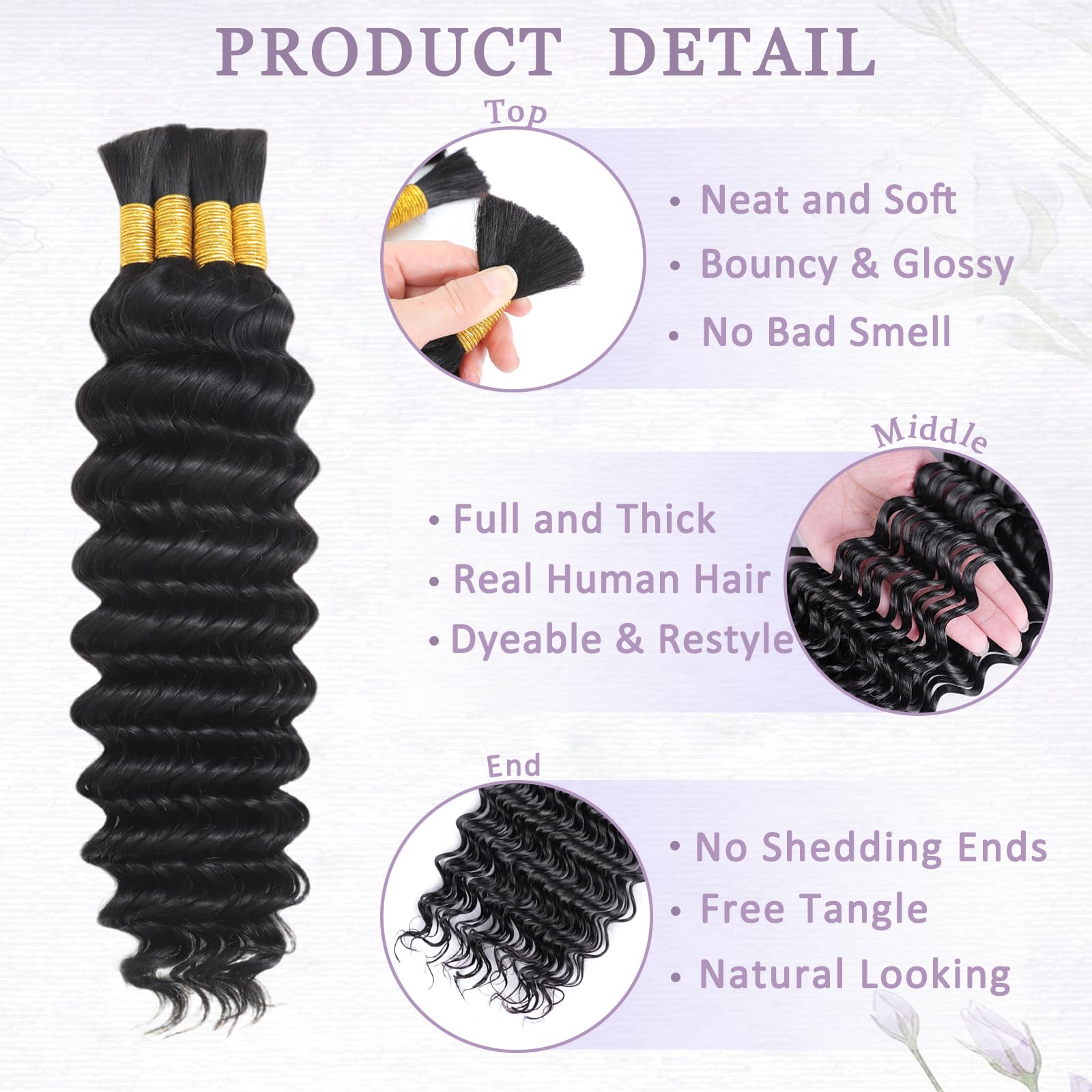 DFHIHCP boho braids hair 16-22 inch for versatile styles, full-bodied texture.