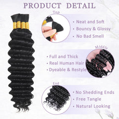 DFHIHCP boho braids hair 16-22 inch for versatile styles, full-bodied texture.