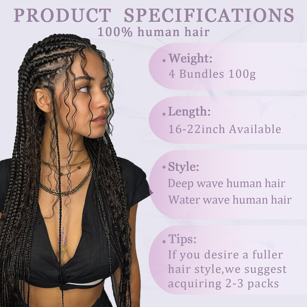 DFHIHCP virgin Brazilian braiding hair suitable for dyeing and styling, durable waves.