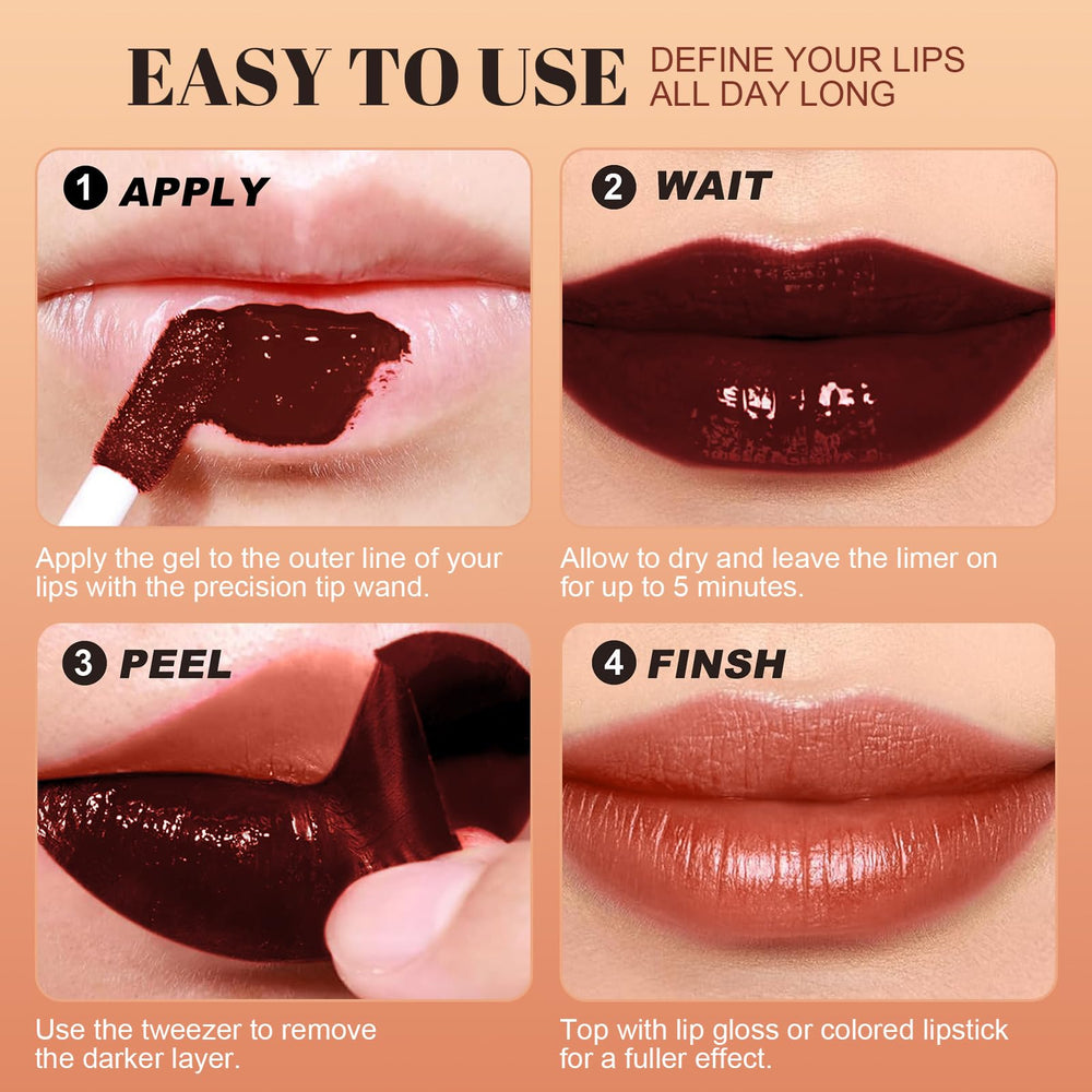dfjdskl Lip Stain mauve shade adds versatile everyday color.