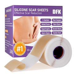 DFK silicone scar sheets roll 3m, gentle and adjustable scar care