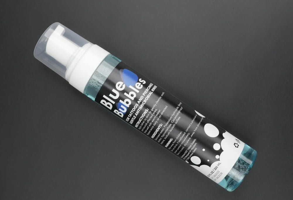 Product packaging on a clean counter demonstrates 8.5oz size