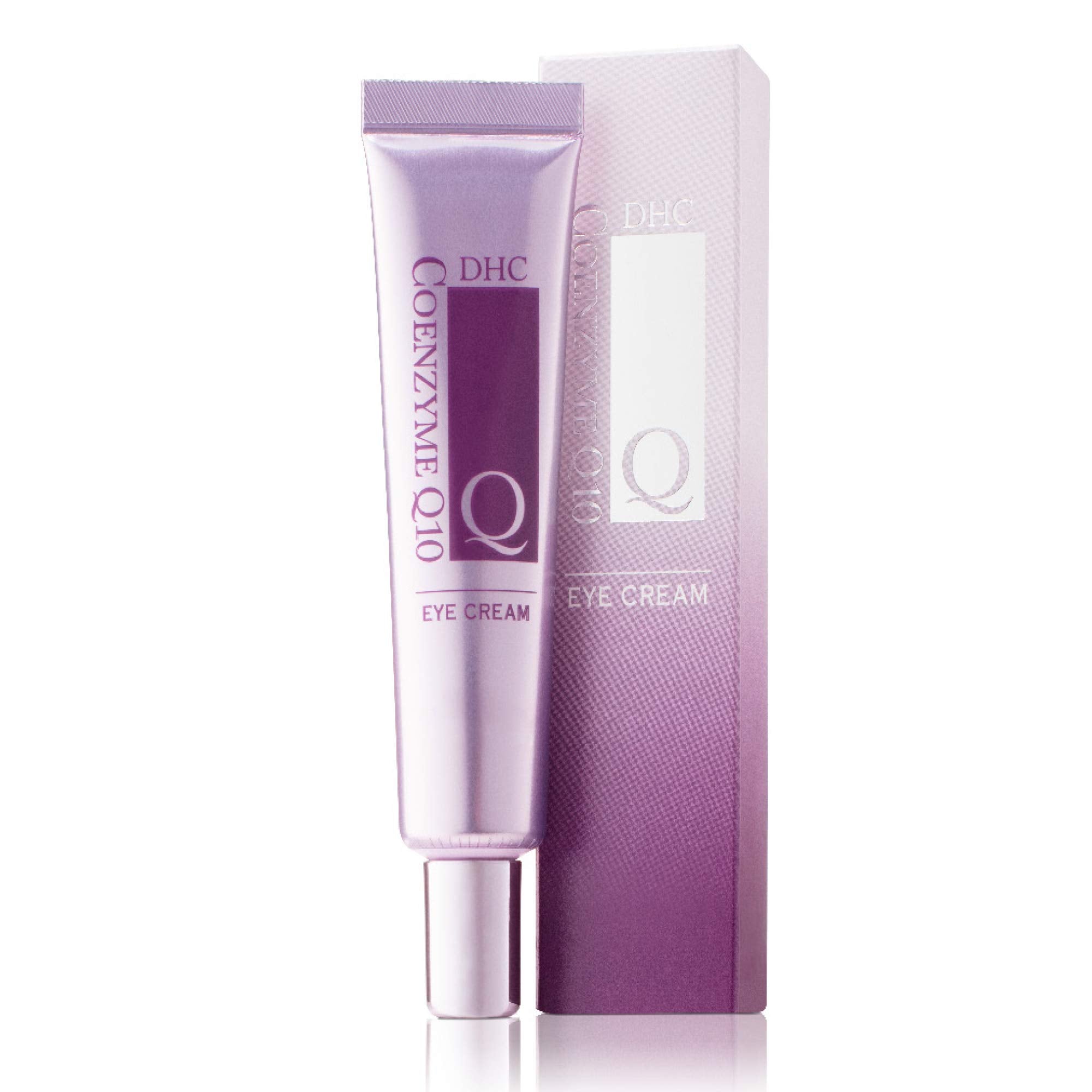 DHC CoQ10 Eye Cream application spot demonstrates quick absorption.