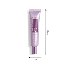 DHC CoQ10 Eye Cream fragrance-free label highlights gentle formula.