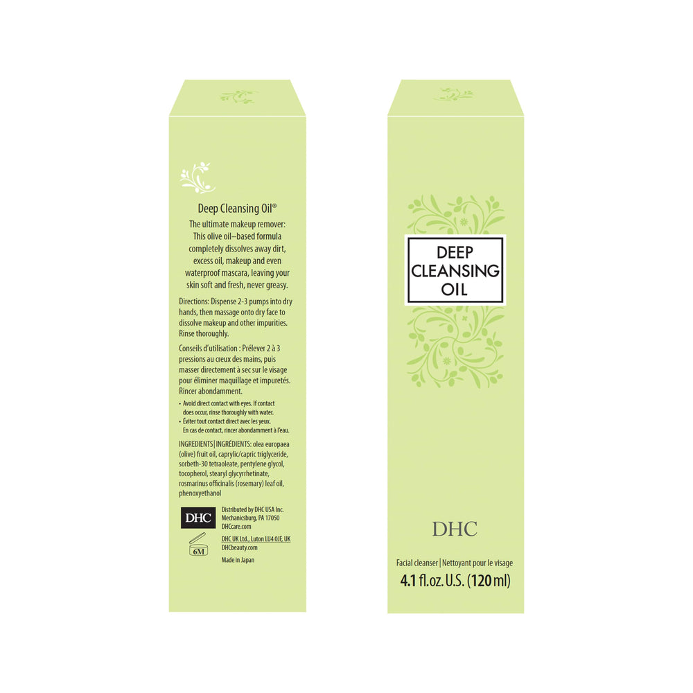 Rosemary leaf oil in DHC Cleansing Oil refreshes the skin during cleansing.