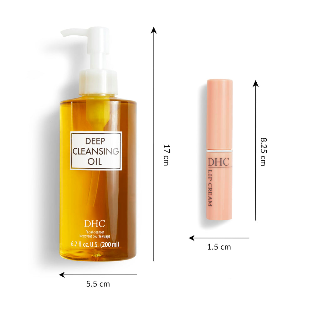 DHC Lip Cream with aloe and olive oil to soothe lips
