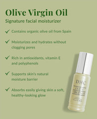 DHC Olive Virgin Oil mini bottle ideal for travel and on-the-go moisture