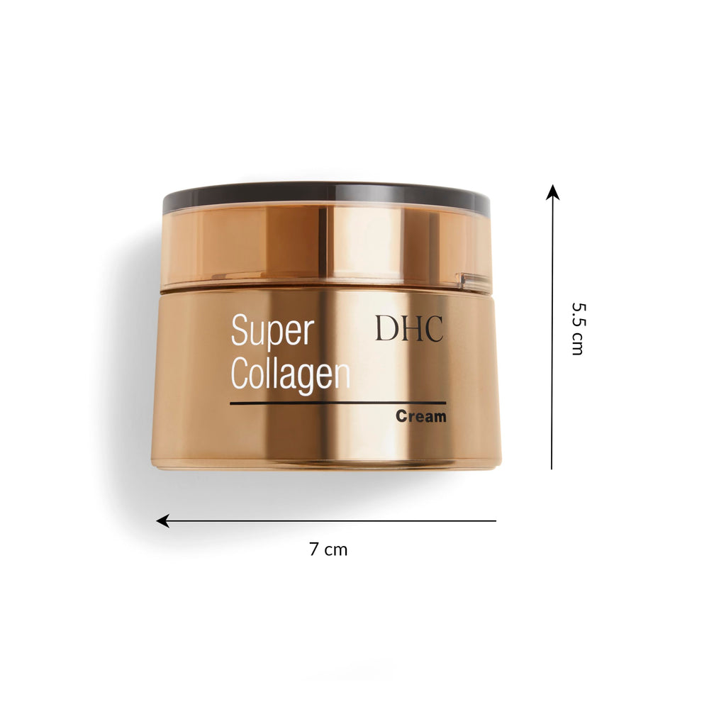 DHC Super Collagen Cream jojoba oil component close-up.