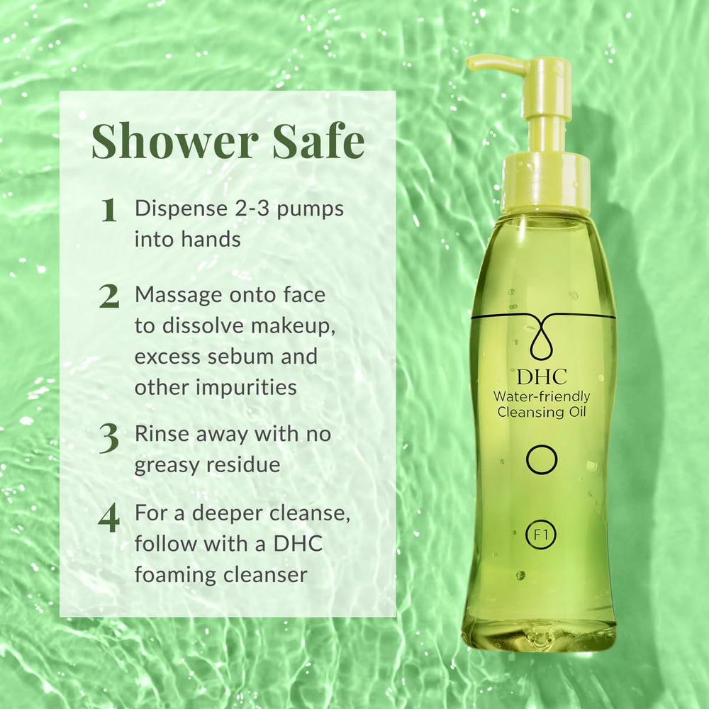 DHC formula dissolves eyeliner and mascara with water-friendly action.