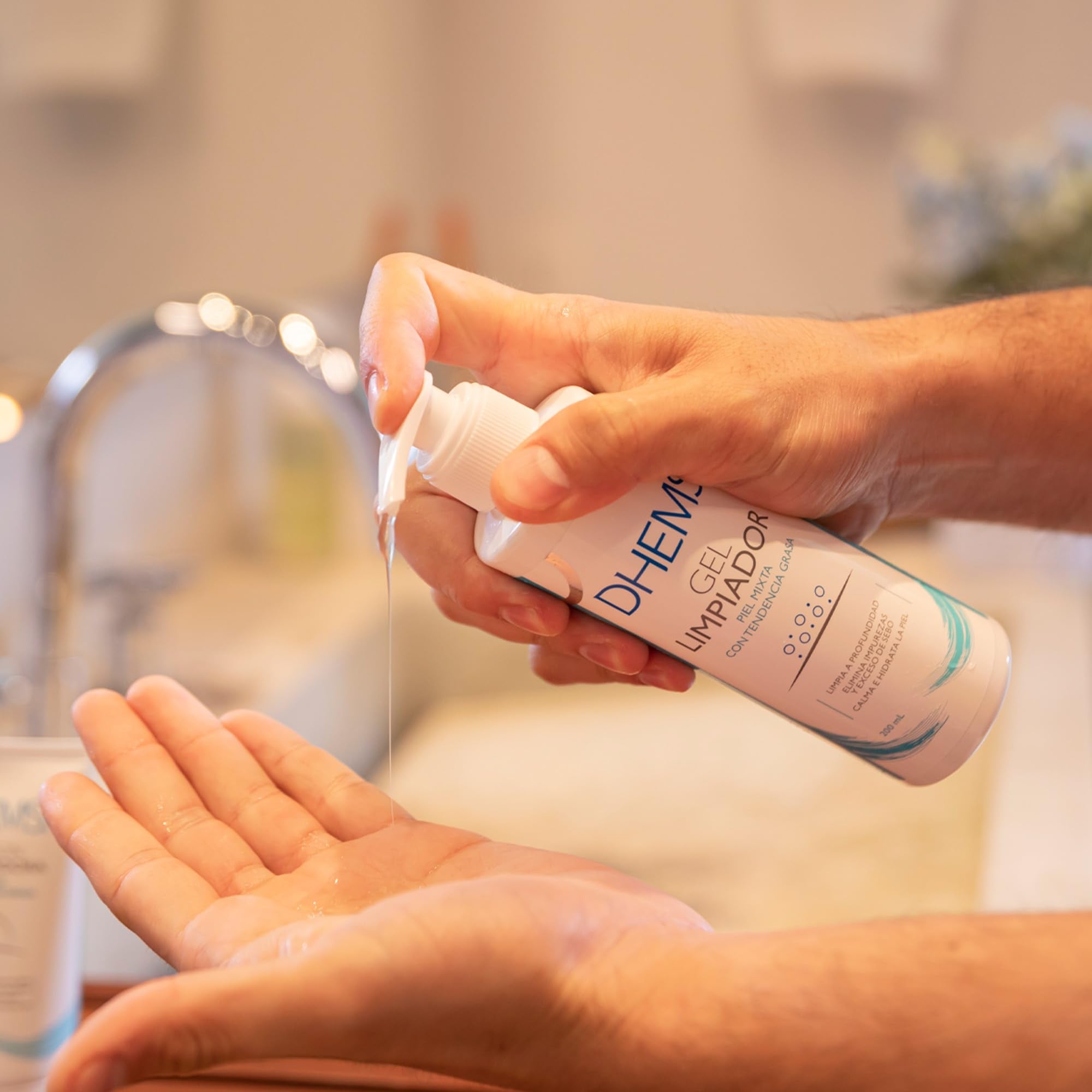 DHEMS Cleansing Gel clean beauty formula supports safe daily skincare