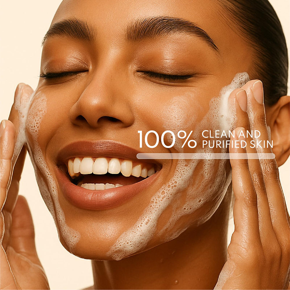 DHEMS Cleansing Gel SLS-SLES-free formula for gentle cleansing