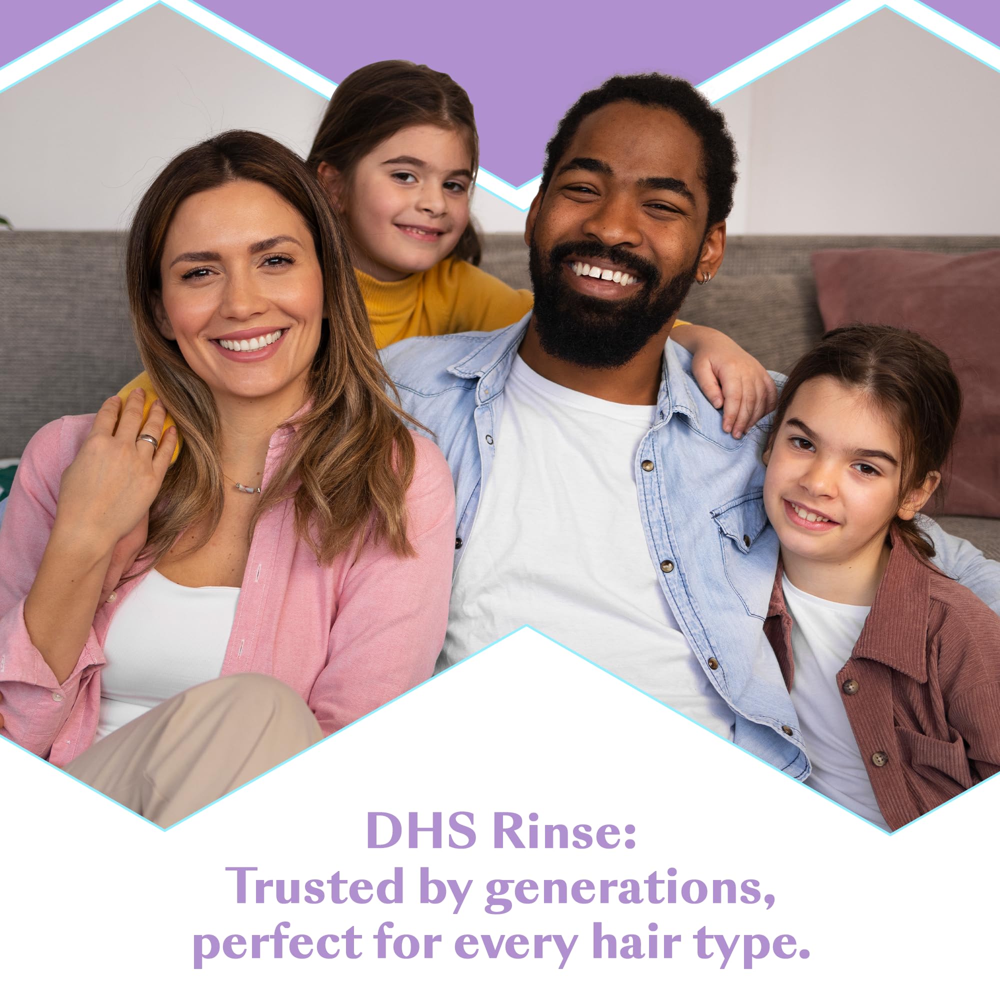 DHS Conditioning Rinse after-use detangled and softened hair ends.