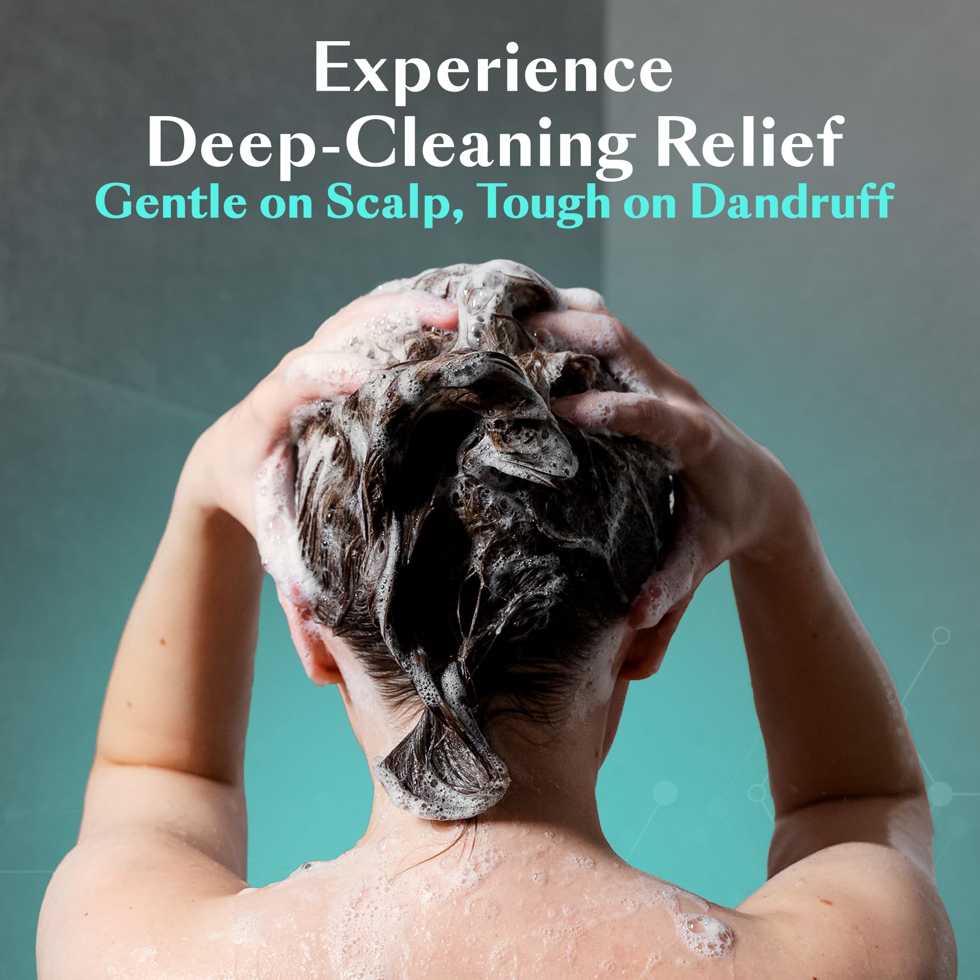 Coal tar droplets image representing soothing action in DHS T Gel Shampoo