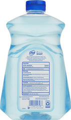 Dial antibacterial hand soap spring water label detail shows moisturizing ingredients.