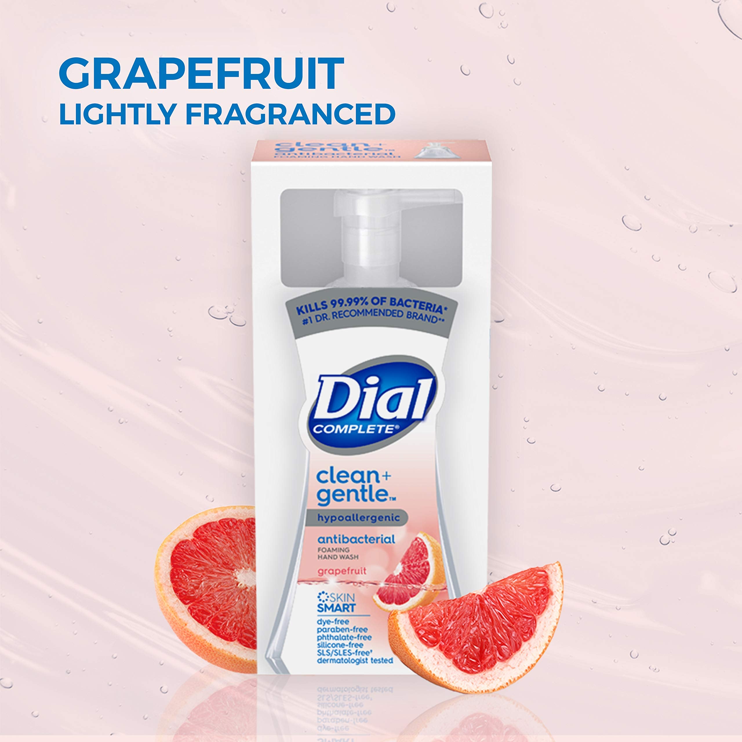 Dial Complete grapefruit fragrance image suggesting a fresh, uplifting scent.