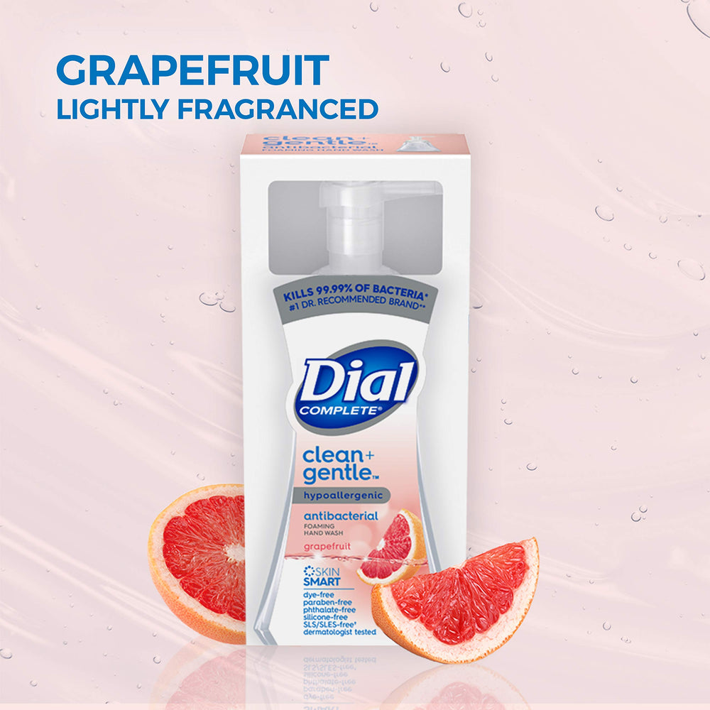 Dial Complete grapefruit fragrance image suggesting a fresh, uplifting scent.