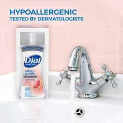 Dial complete foam close-up demonstrates creamy texture of the hand wash.
