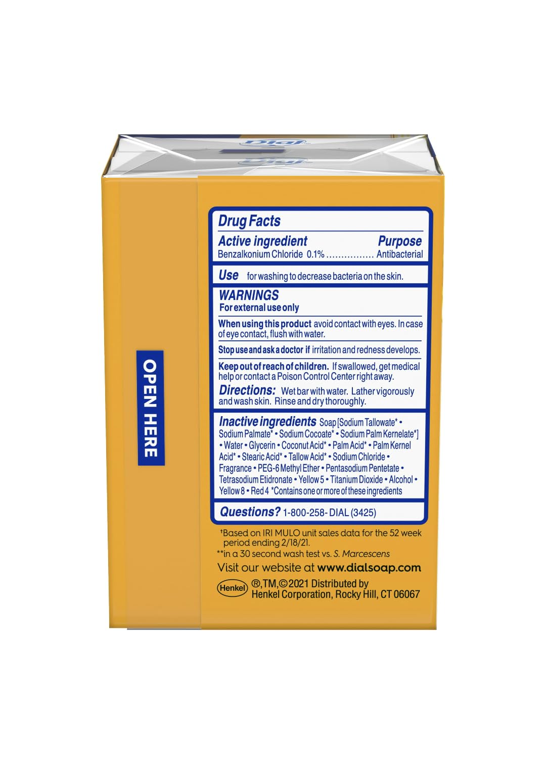 Dial Gold soap hands with lather demonstrate daily cleansing and odor protection.