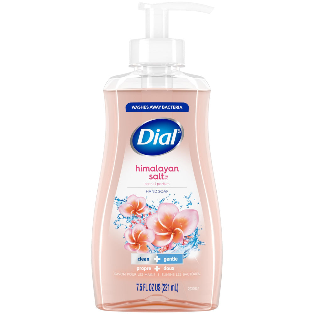 Dial Himalayan Salt hand soap bottle on display for daily hand care.