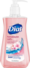 Close-up of the Dial Himalayan Salt pump, easy dispensing for quick cleansing.