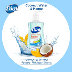 Dial Coconut Water Mango aroma highlights tropical scent during wash