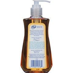 Dial Marula Oil hand soap close-up showing rich, creamy lather.