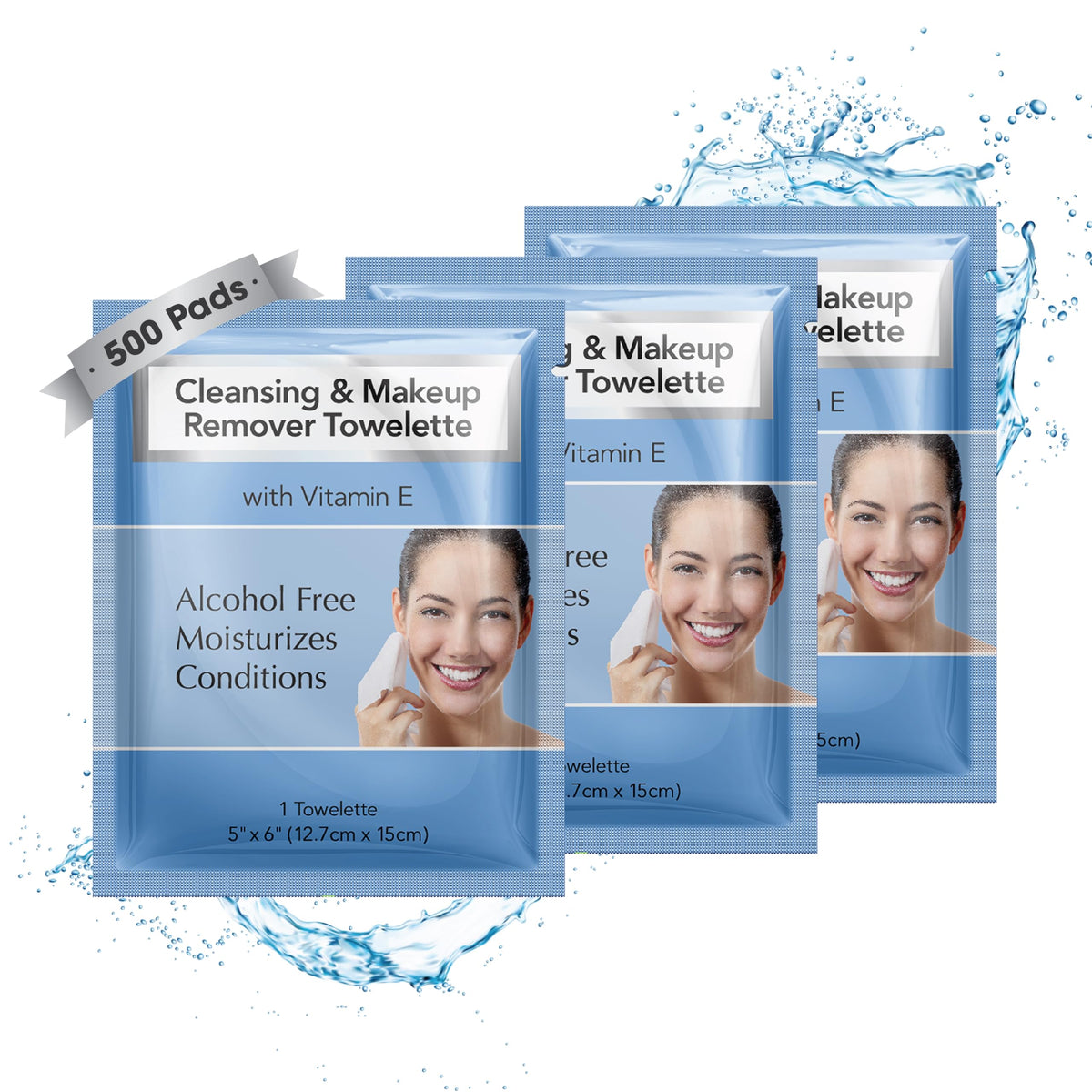 Diamond Wipes front-of-case showing packaging for home and travel use