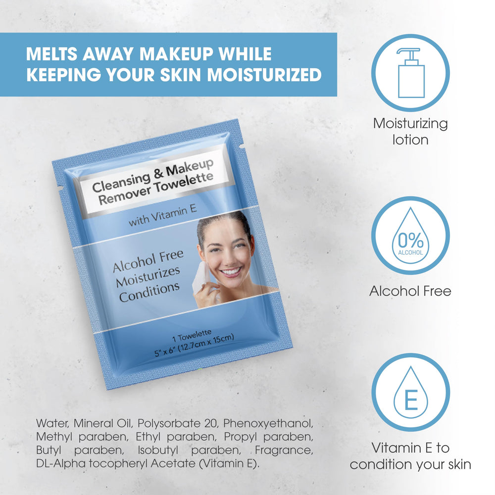 Diamond Wipes vitamin E close-up highlighting nourishing formula
