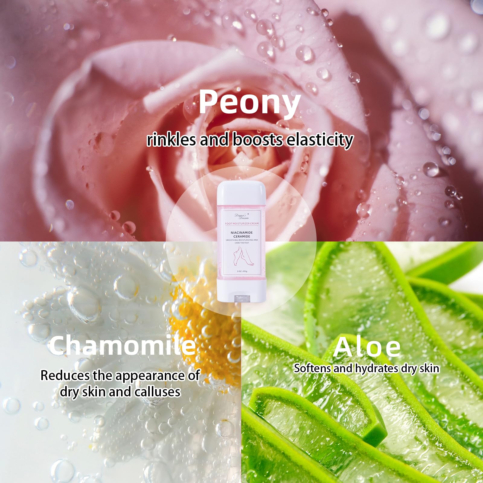 Diana's Dream label highlights salicylic acid 5% and urea 10% for exfoliation.