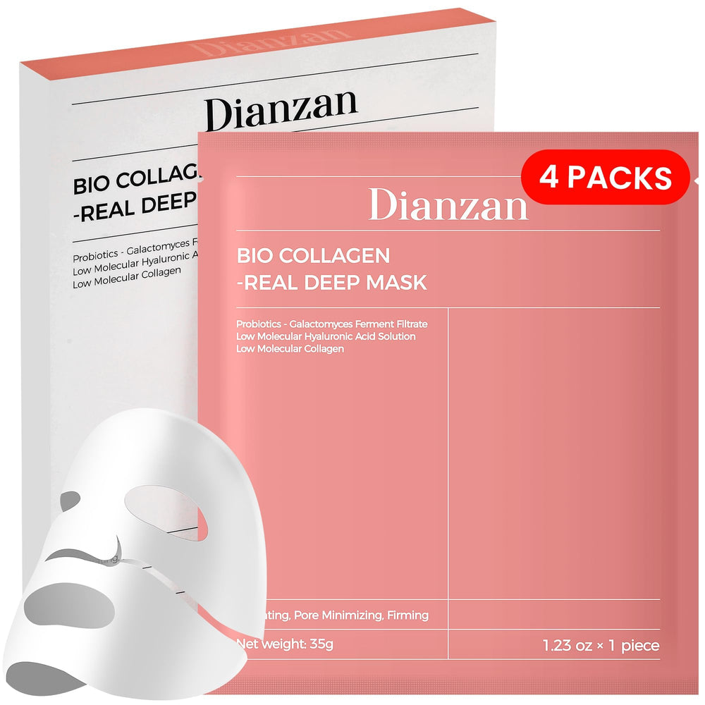Dianzan Overnight Bio-Collagen Mask packaging for glow-ready skin
