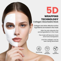 Dianzan mask sheets close-up showing texture and hydration benefits