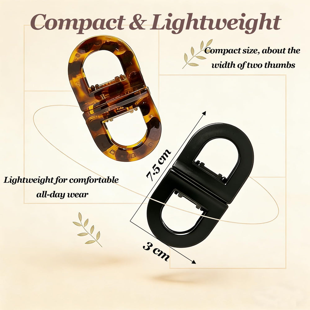 DICSINM Daily-use Hair Clip for quick touch-ups anywhere