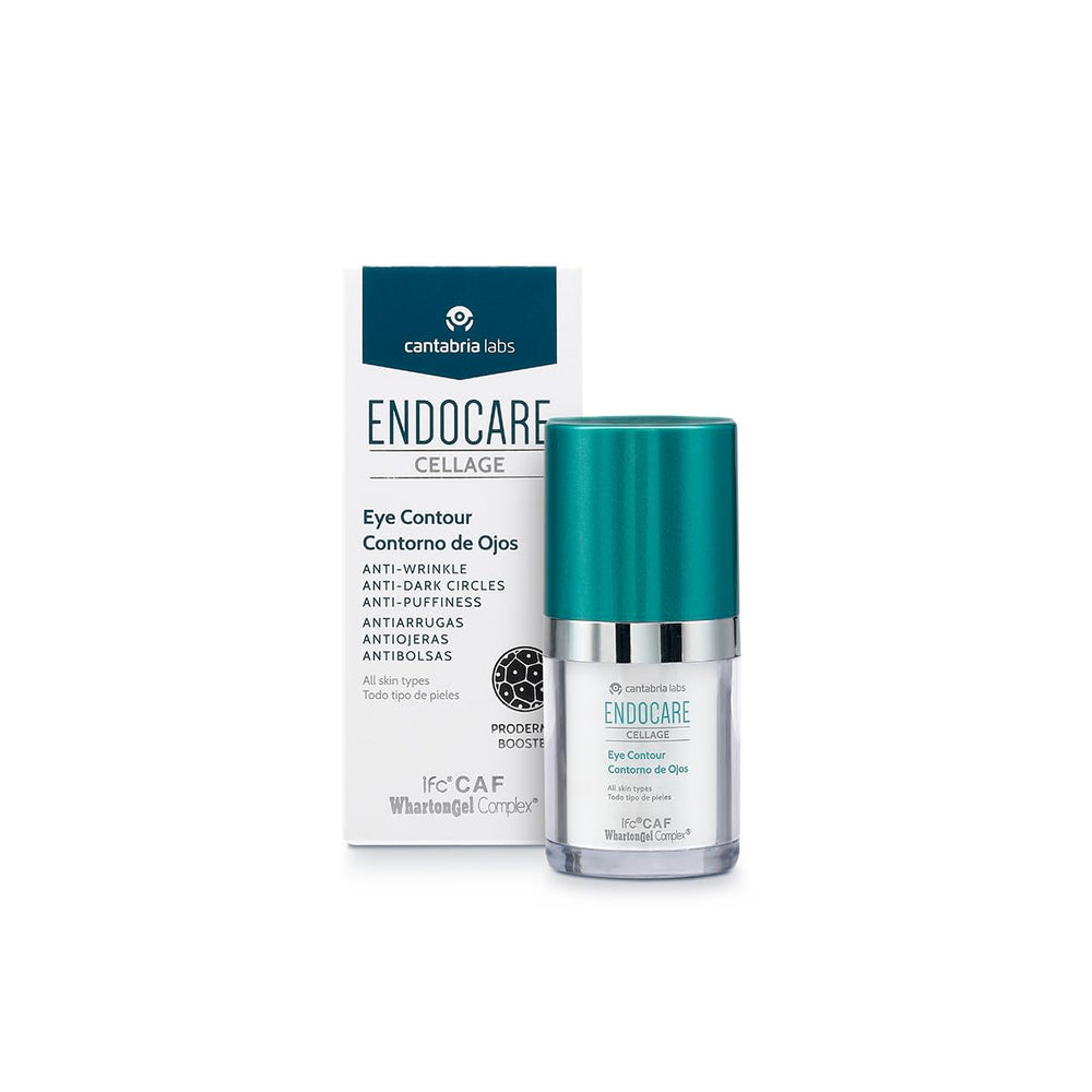 Difa Cooper Endocare Cellage Pro Eye Cream bottle for daily eye contour care.