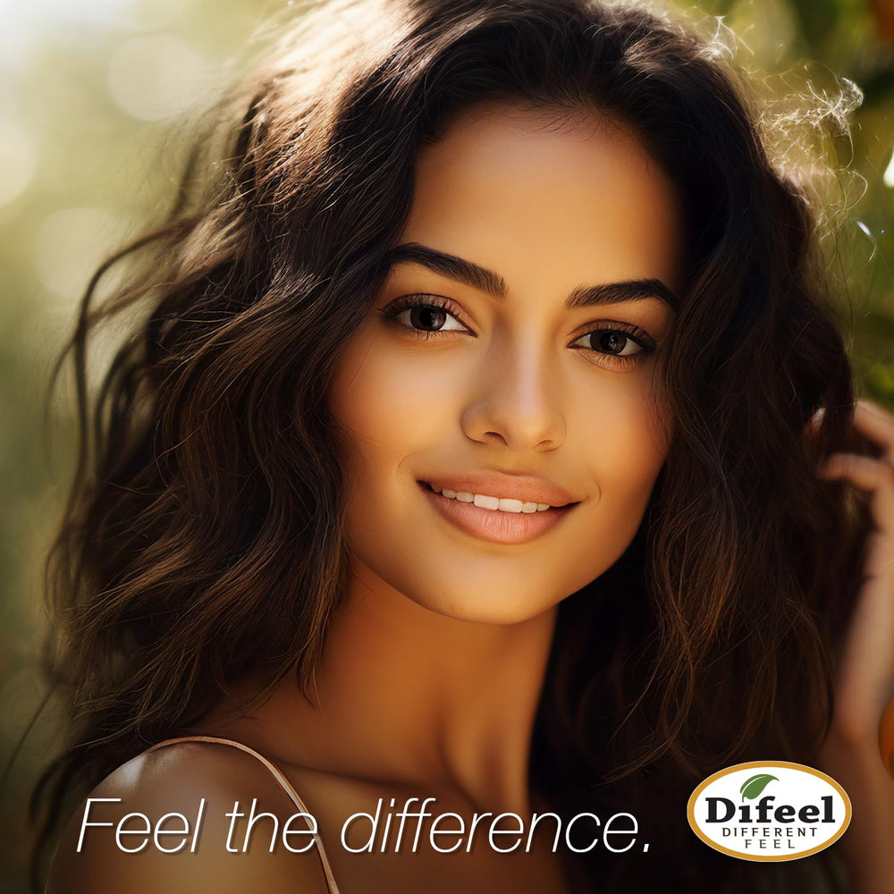Difeel Biotin Follicle Boost bottle fits into daily routine for healthier-looking hair.