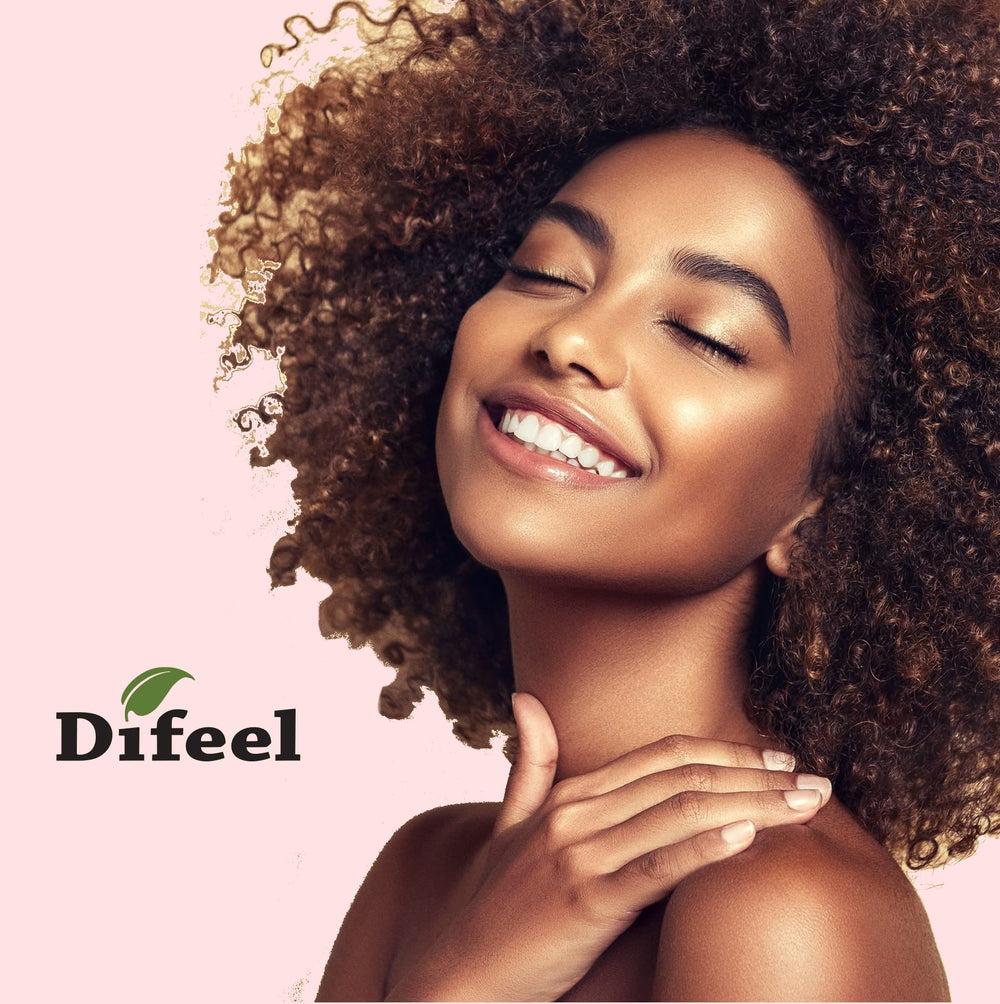 Difeel label close-up emphasizing USA-made quality and premium ingredients.