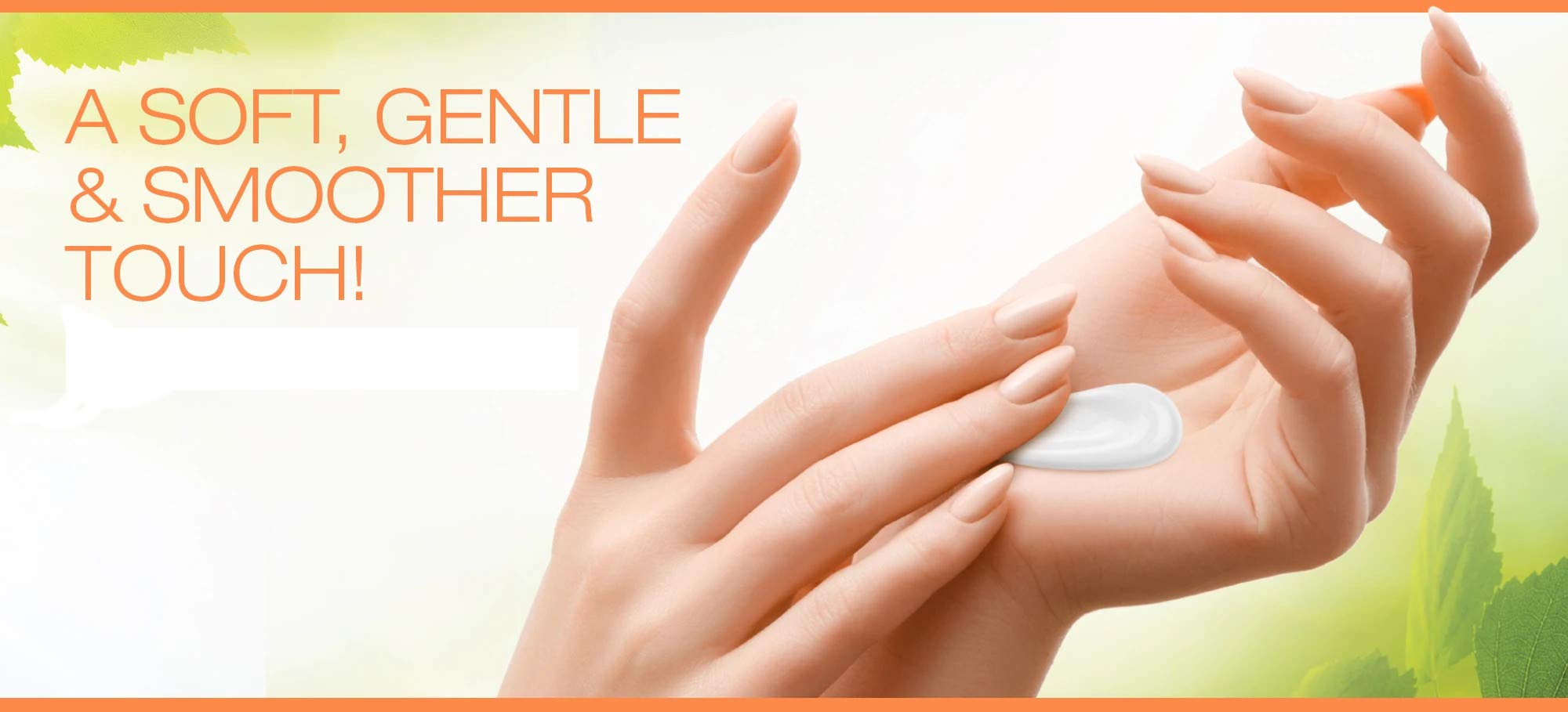 Difeel Hand Creams application shot showing smooth texture and quick absorption
