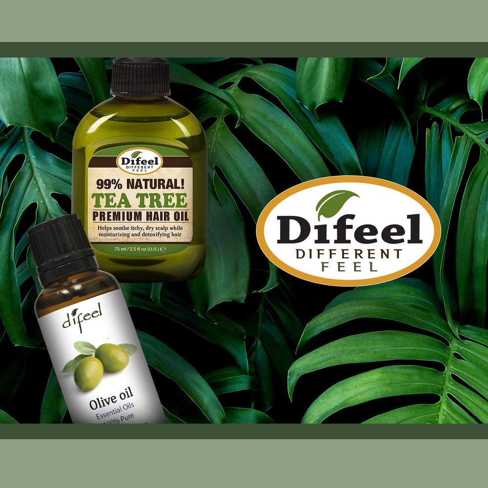 Difeel product close-up showing creamy texture and botanical extracts.