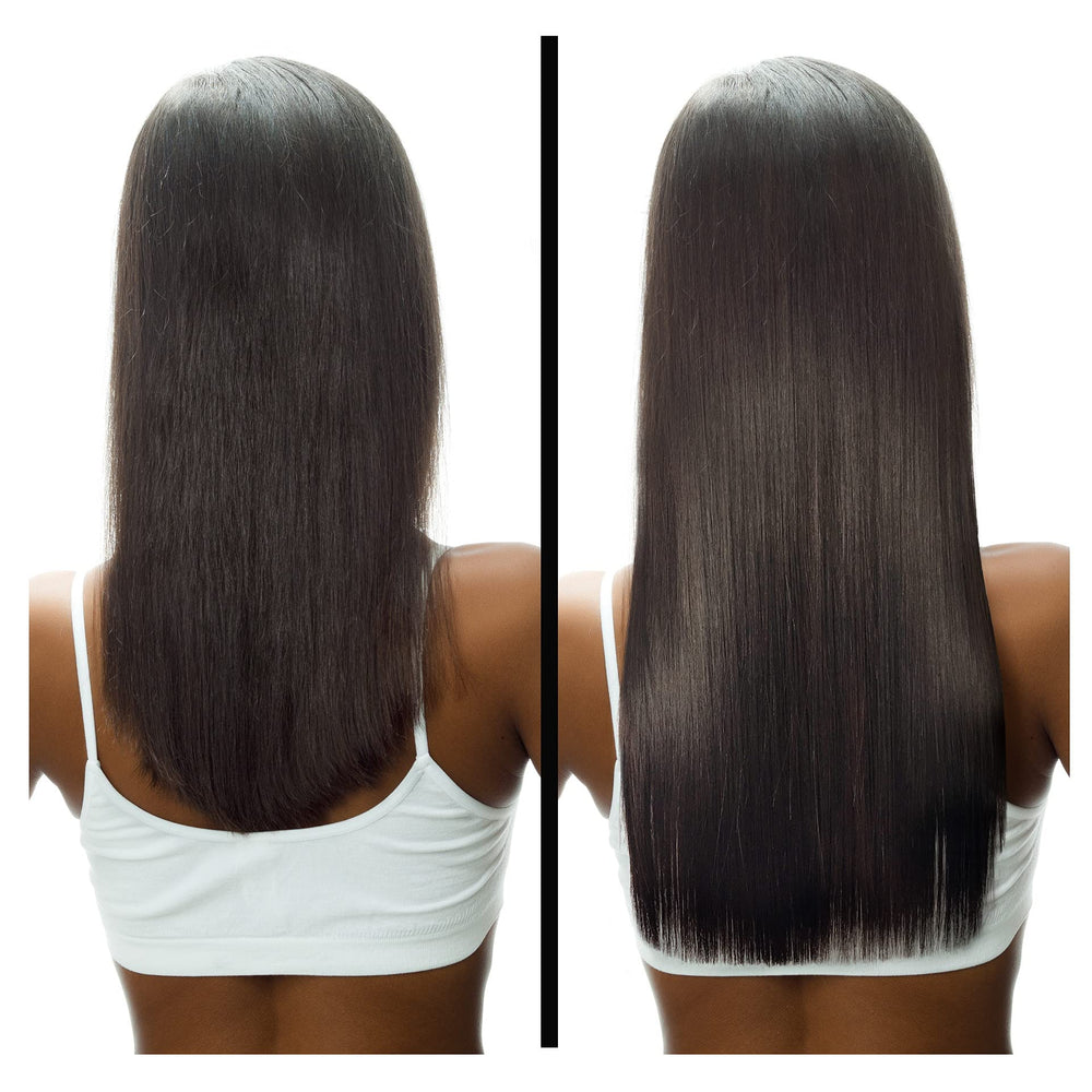 Difeel Pro-Growth Oil blend highlighting almond, castor, willow bark
