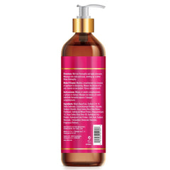 Difeel Rice Water Shampoo lather close-up shows gentle cleansing and nourishment.