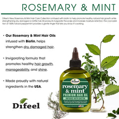 Difeel rosemary-mint oil pour spout for quick, mess-free applications