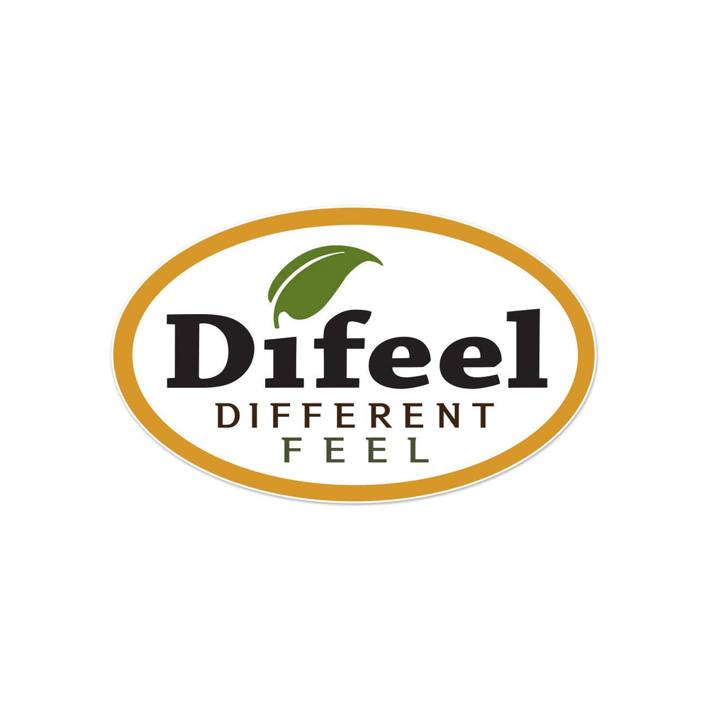 Difeel oil bottle ready for everyday hair care routine.