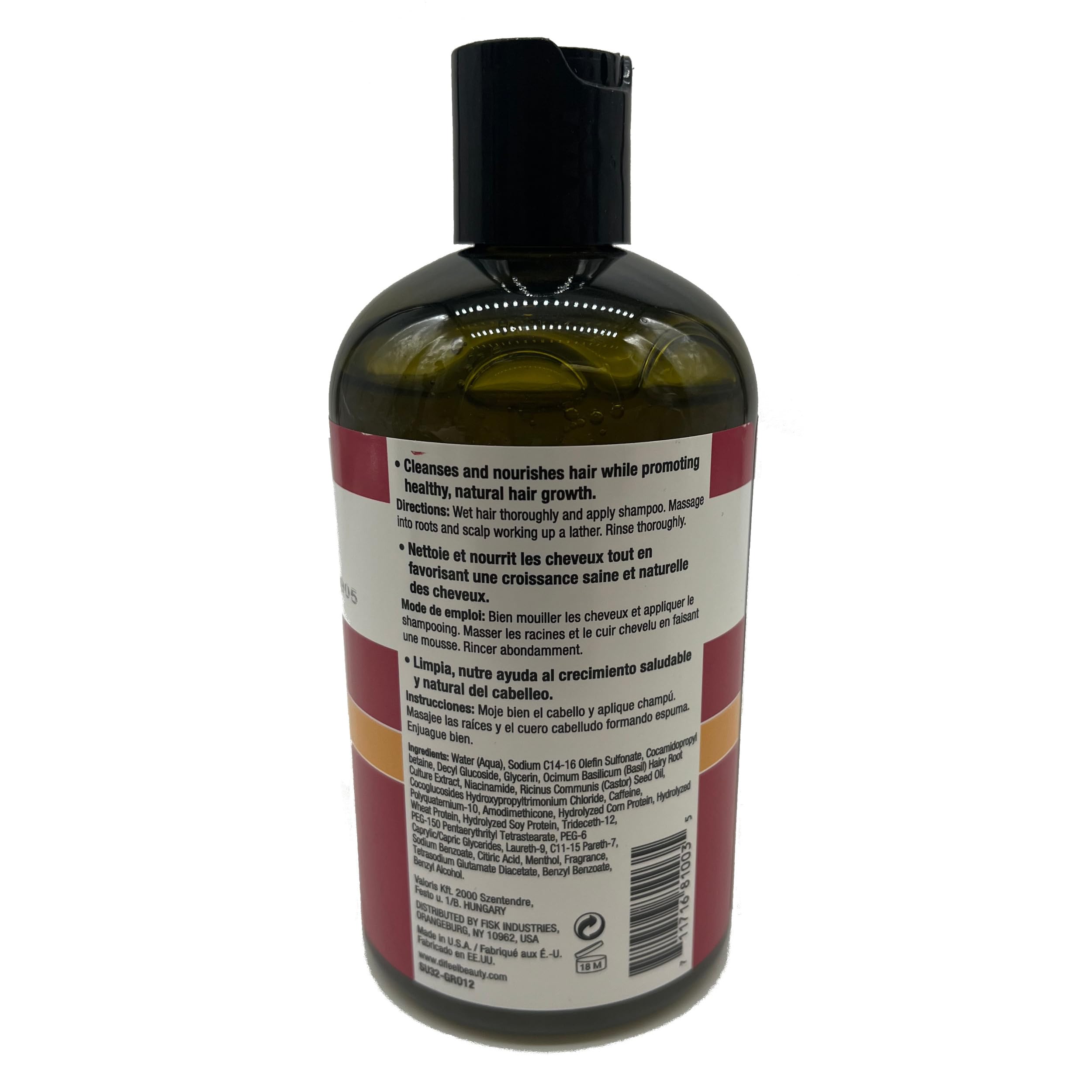 Difeel Ultra Growth Conditioner tube softens hair and eases tangles
