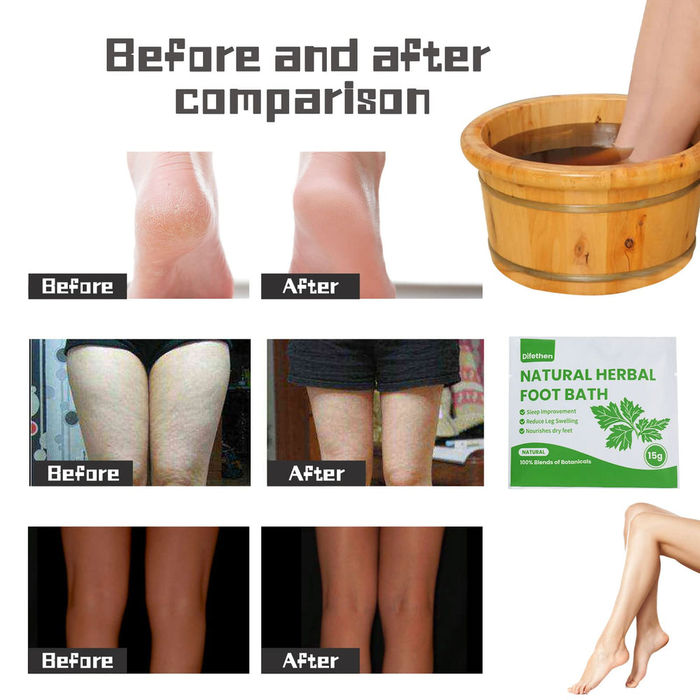 Difethen at-home spa experience delivers a luxurious, relaxing foot bath.
