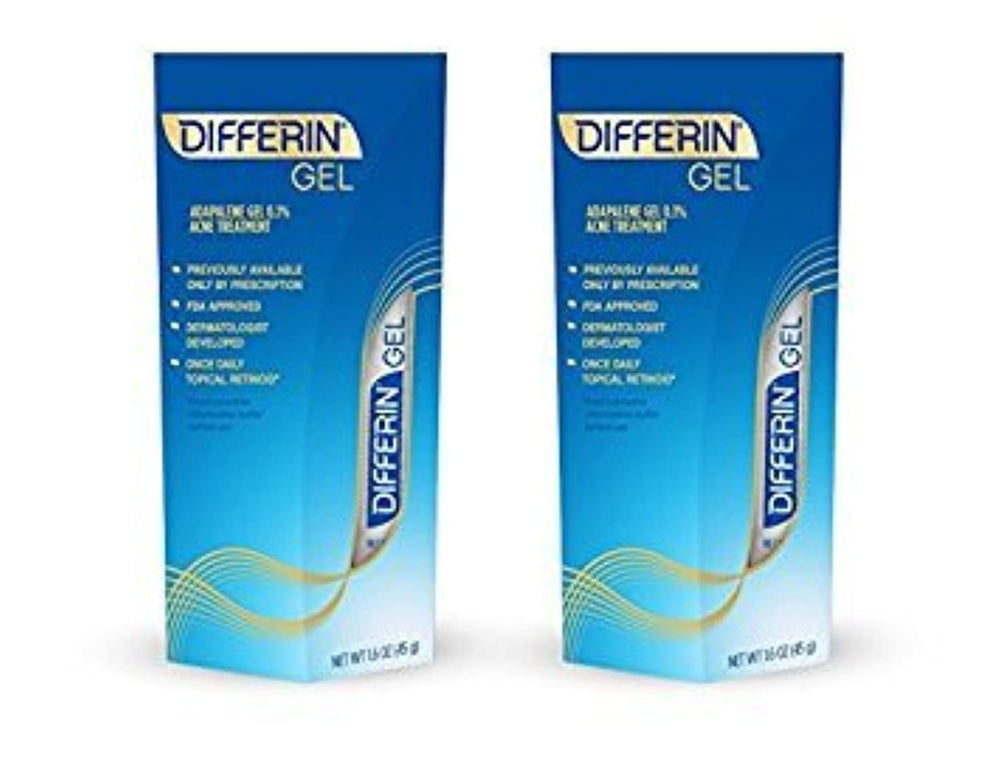 Differin gel 0-1-percent on-face application for nightly skincare